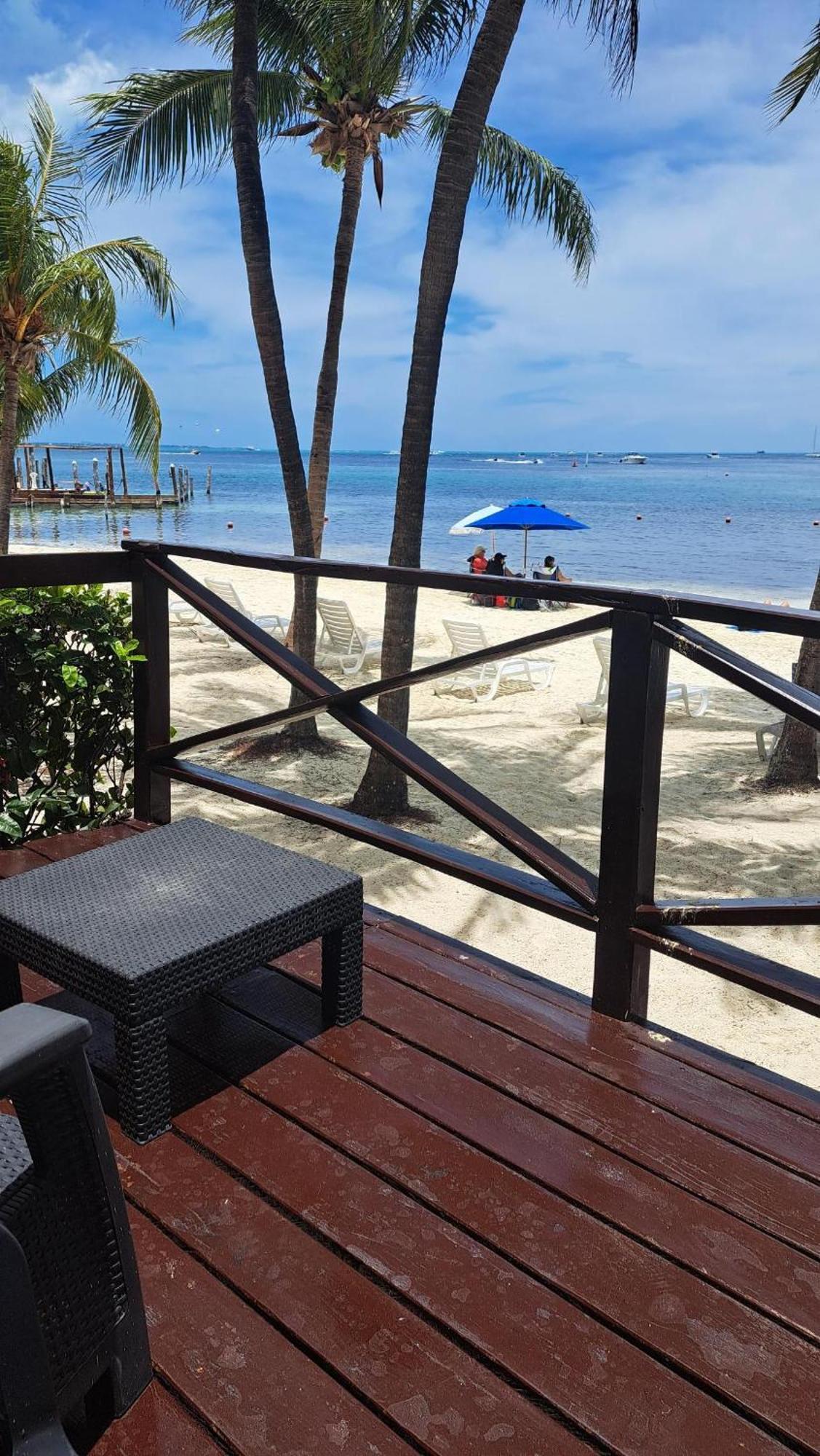 Ocean Front - Ground Floor Condo Канкун Экстерьер фото