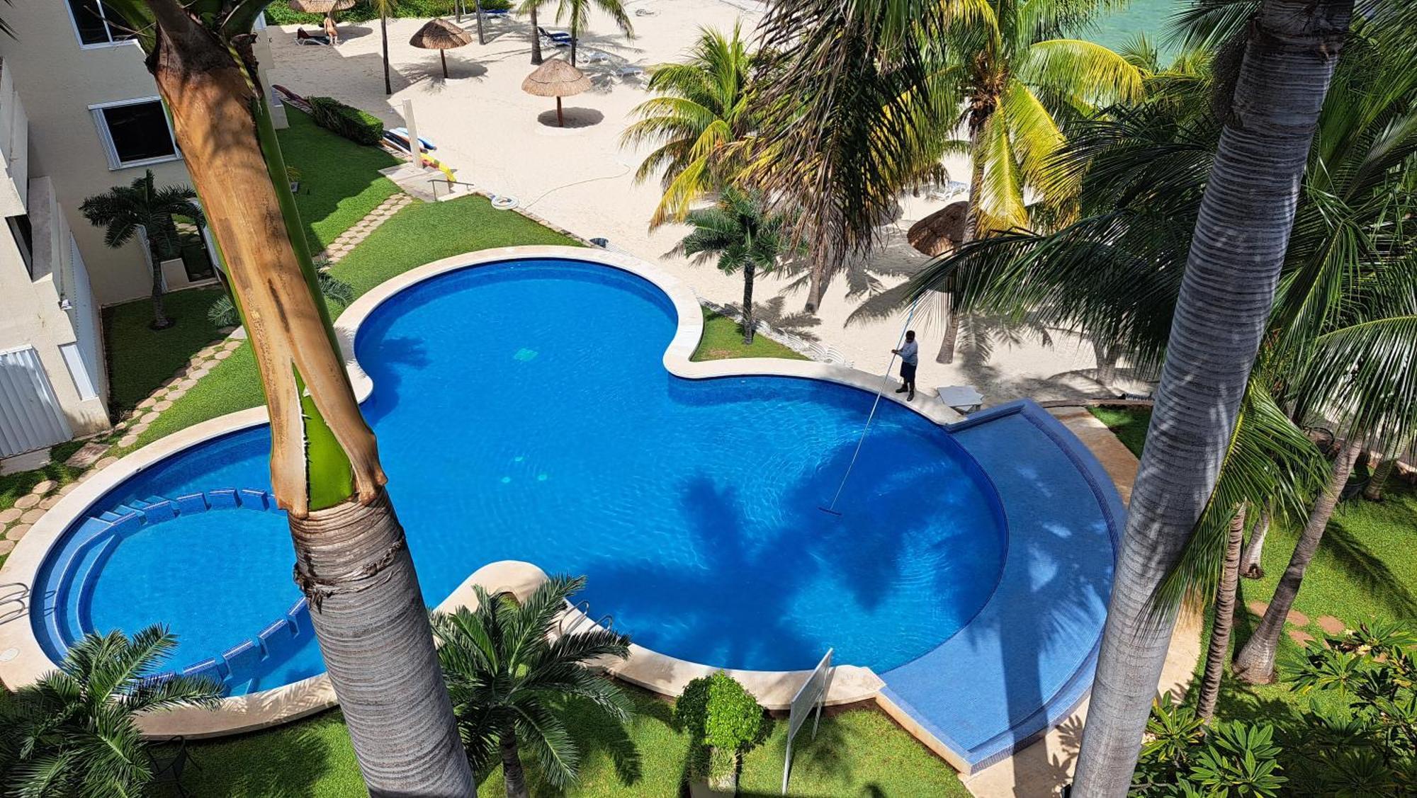 Ocean Front - Ground Floor Condo Канкун Экстерьер фото
